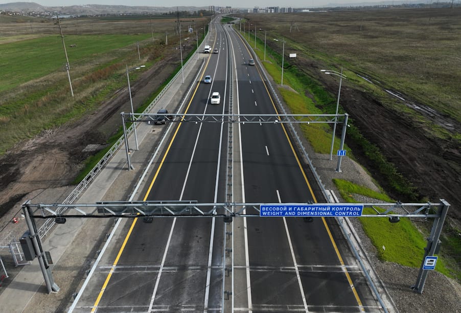 Красноярский край: на трассе Красноярск – Элита установлен автоматический пункт весогабаритного контроля
